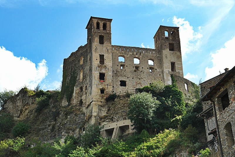 Schloss Castello dei Doria in Dolceacqua, Ligurien