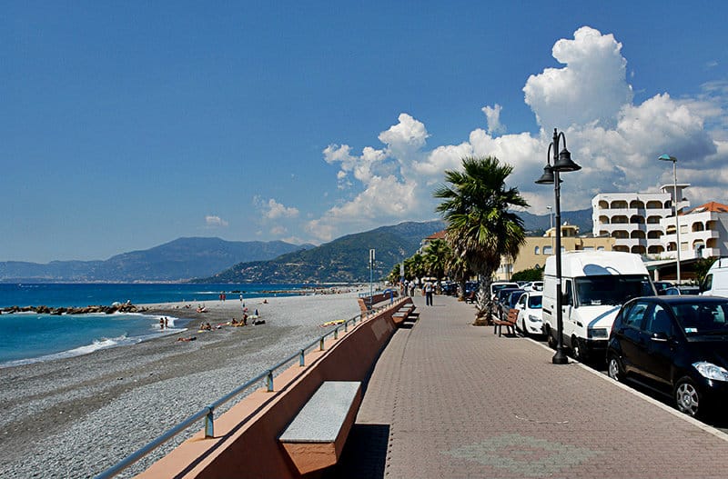 Promenade von Ventimiglia