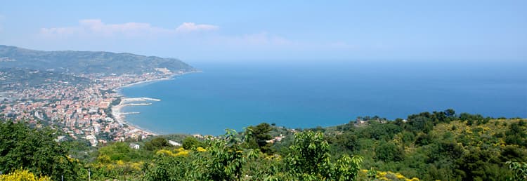 Ferienhaus Villetta Meravigliosa mit traumhaftem Meerblick über die ligurische Küste