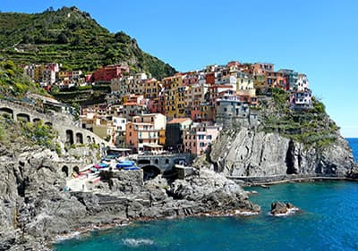 Die 5 kleinen Fischerdörfer der Cinque Terre mit ihren bunten Häuserfassen