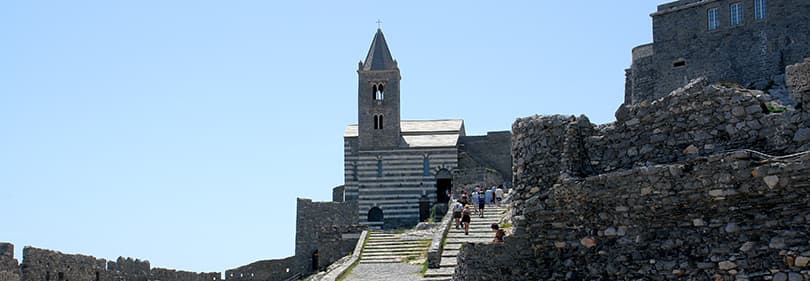 Castello di Portovenere in Ligurien