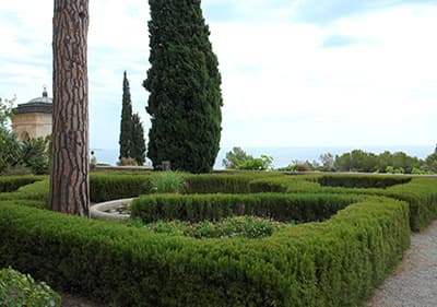 Giardini Hanbury in Ligurien, Italien