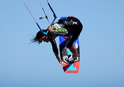 Kite Surfing in Ligurien