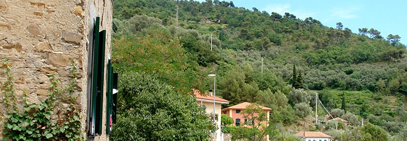 Montegrazie in Ligurien