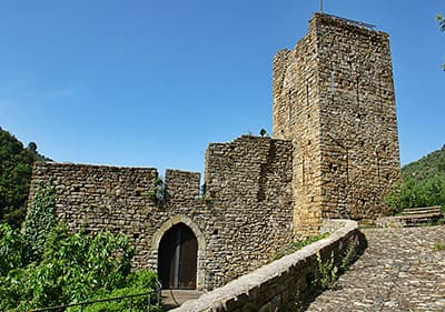 Castello von Isolabona in Ligurien