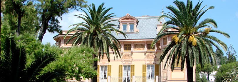 Villa Nobel in Sanremo, Ligurien
