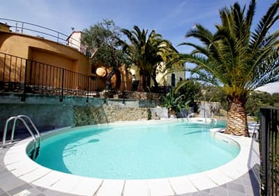Villetta Teresa - Ferienhaus mit Pool in Ligurien